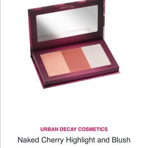 Urban Decay Necked Cherry highlight and blush